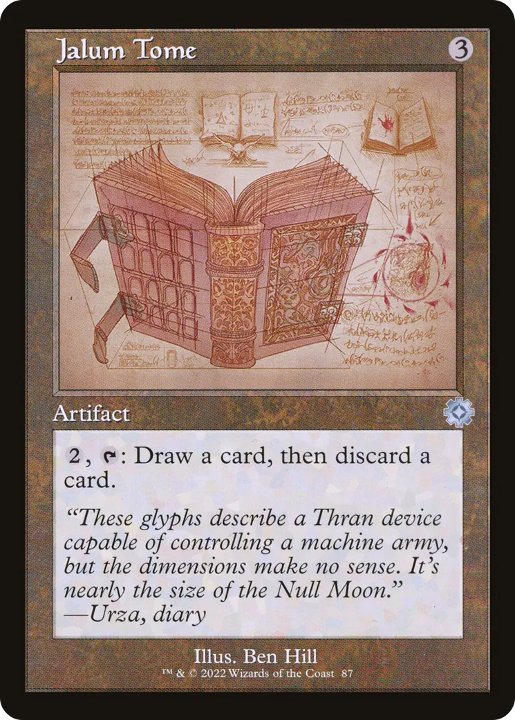 Jalum Tome — The Brothers' War Retro Artifacts — Magic: The Gathering