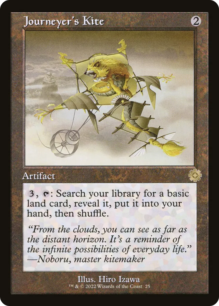 Journeyer's Kite — The Brothers' War Retro Artifacts — Magic: The Gathering