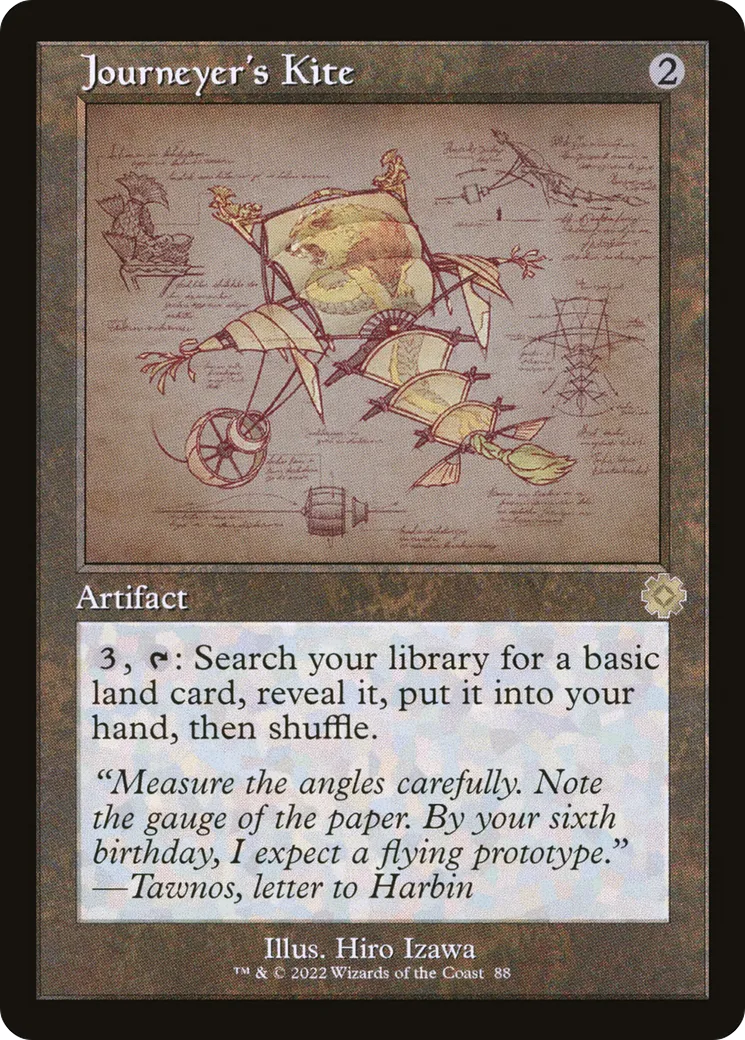 Cerf-volant du voyageur — The Brothers' War Retro Artifacts — Magic: The Gathering