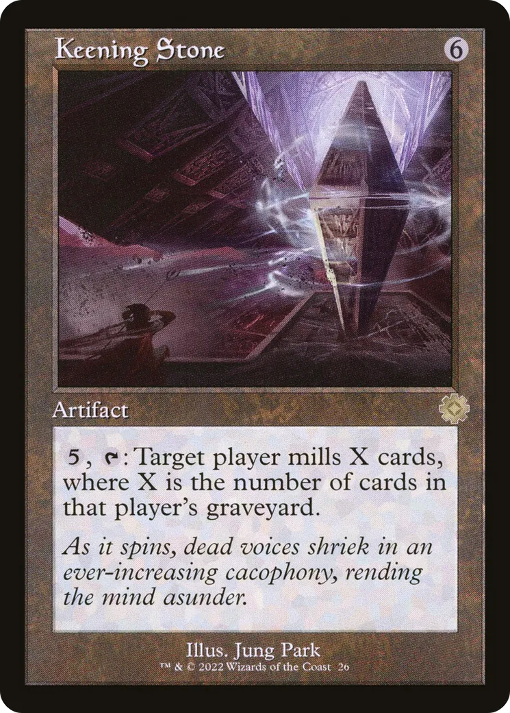 Keening Stone — The Brothers' War Retro Artifacts — Magic: The Gathering