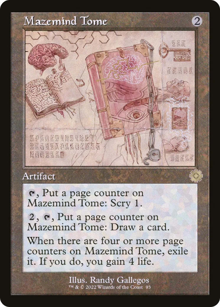 Mazemind Tome — The Brothers' War Retro Artifacts — Magic: The Gathering