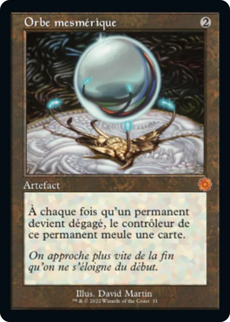Orbe mesmérique — The Brothers' War Retro Artifacts — Magic: The Gathering