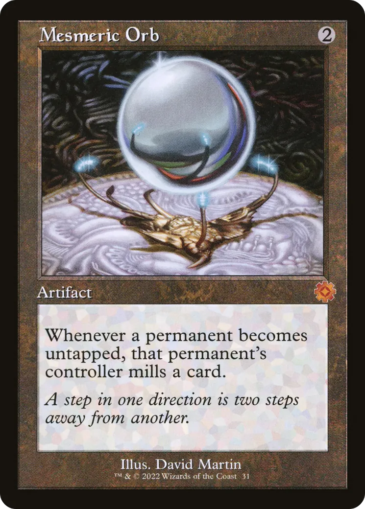 Orbe mesmérique — The Brothers' War Retro Artifacts — Magic: The Gathering
