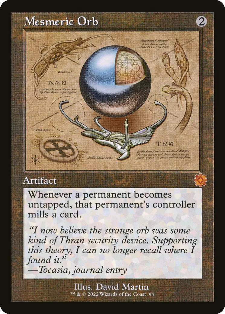 Mesmeric Orb from The Brothers' War Retro Artifacts - Magic: The Gathering