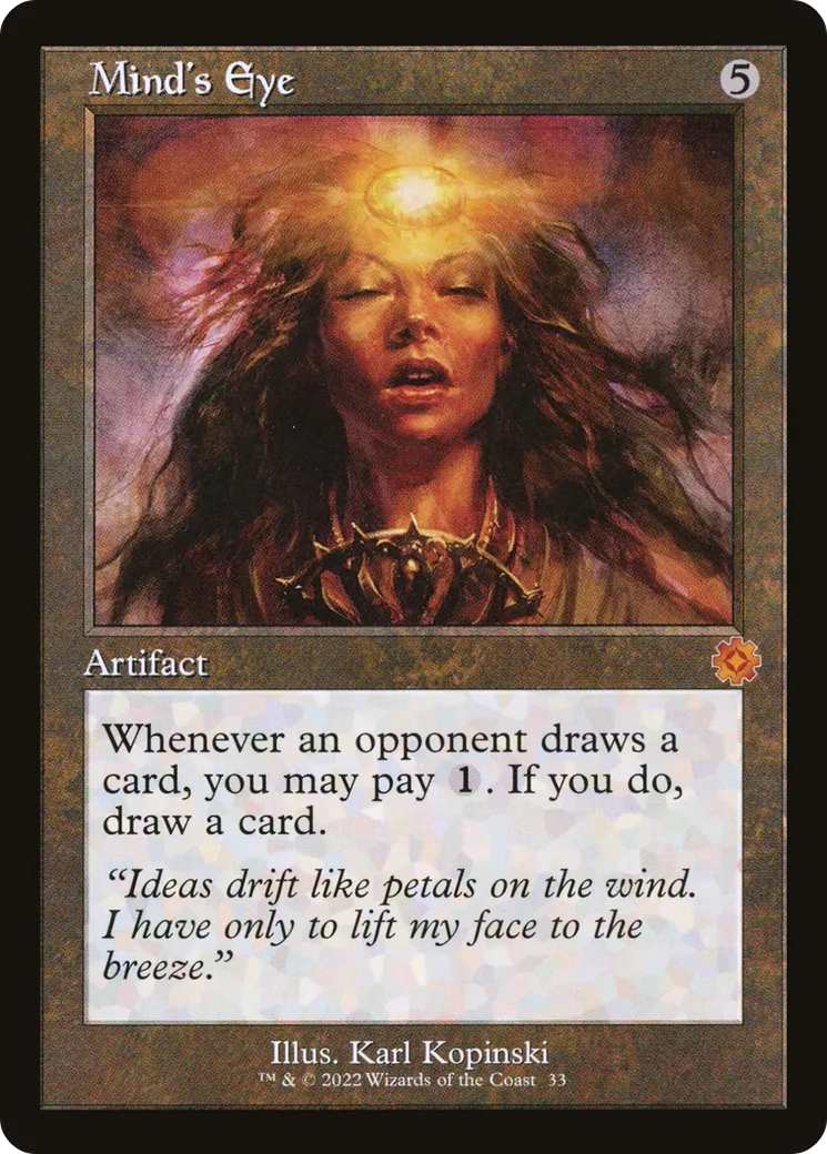 Mind's Eye — The Brothers' War Retro Artifacts — Magic: The Gathering