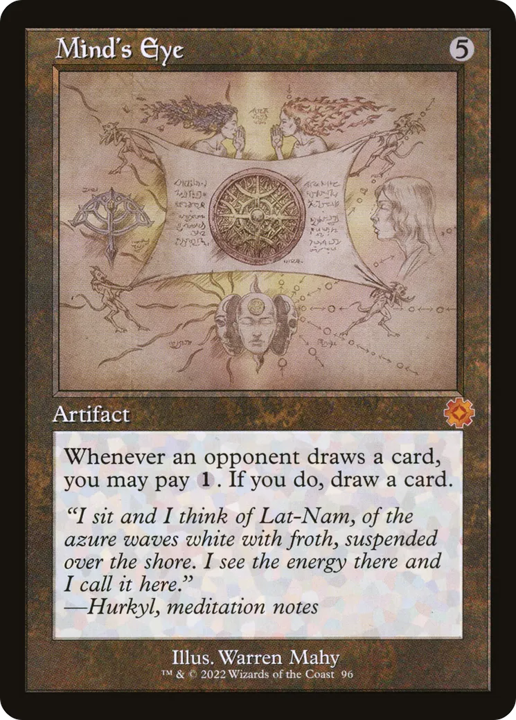 Mind's Eye — The Brothers' War Retro Artifacts — Magic: The Gathering