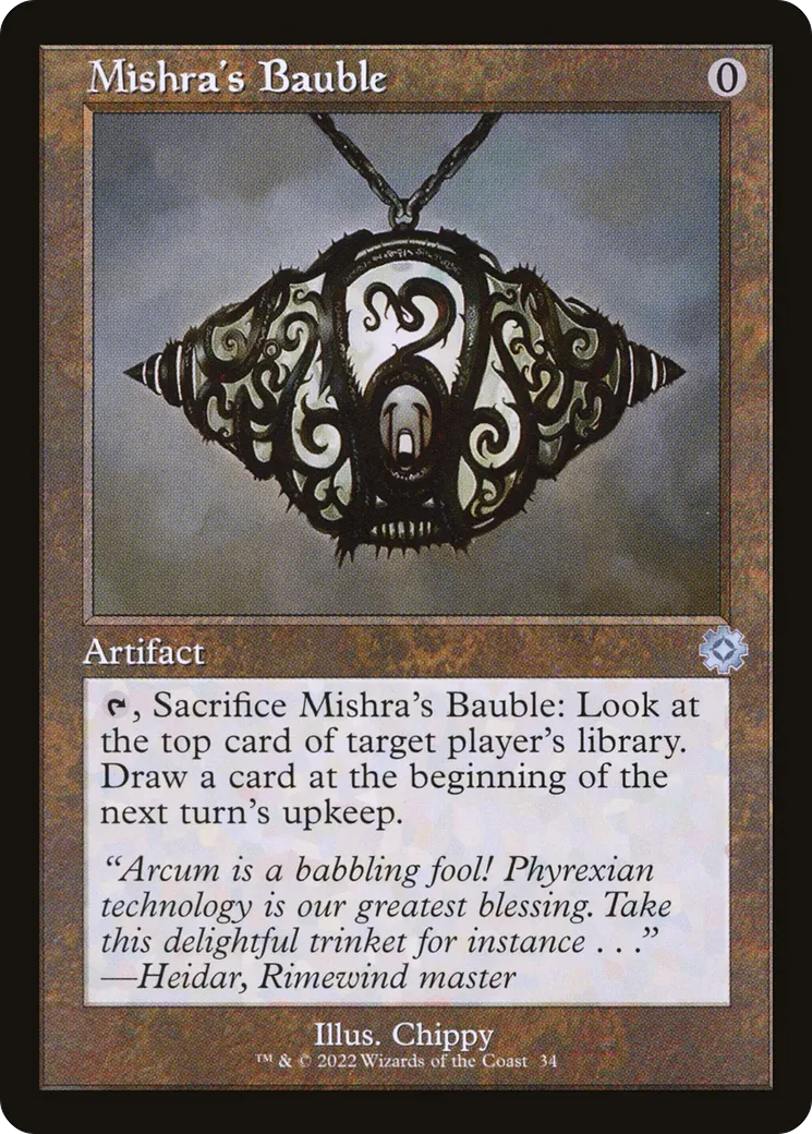 Babiole de Mishra — The Brothers' War Retro Artifacts — Magic: The Gathering