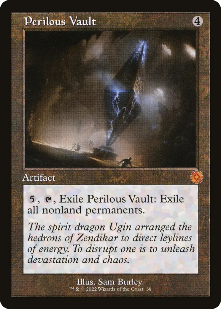 Perilous Vault — The Brothers' War Retro Artifacts — Magic: The Gathering