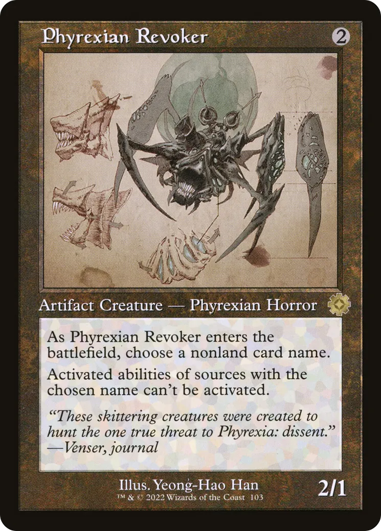 Révocateur phyrexian — The Brothers' War Retro Artifacts — Magic: The Gathering