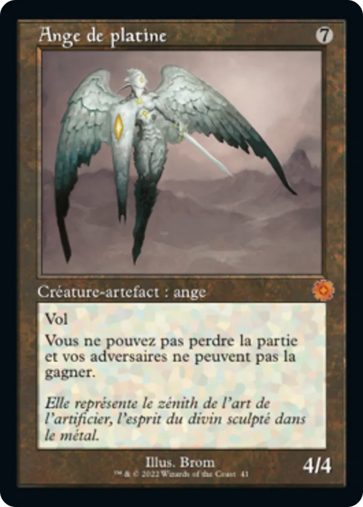 Ange de platine — The Brothers' War Retro Artifacts — Magic: The Gathering