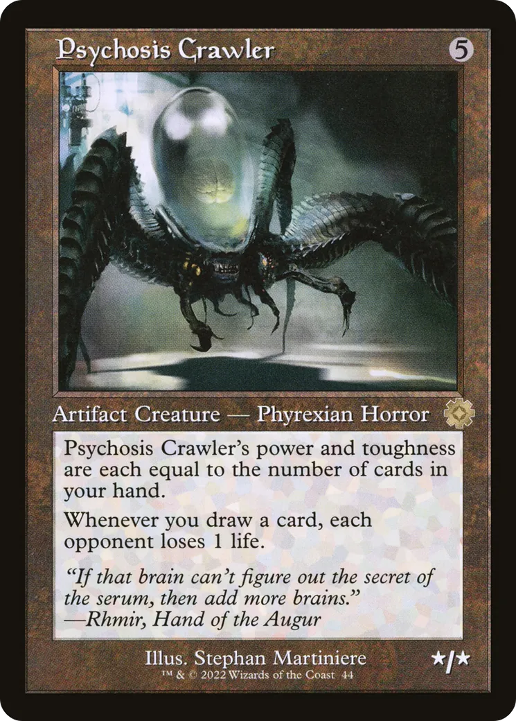 Psychosis Crawler — The Brothers' War Retro Artifacts — Magic: The Gathering