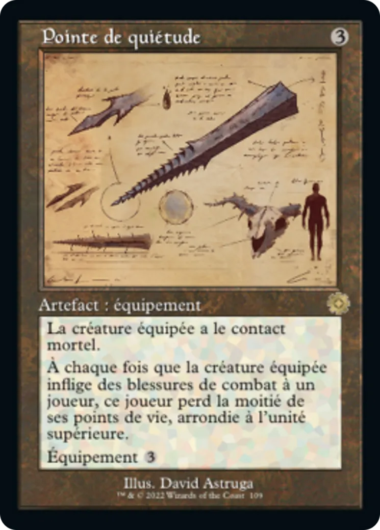 Pointe de quiétude — The Brothers' War Retro Artifacts — Magic: The Gathering