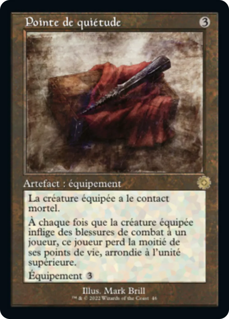 Pointe de quiétude — The Brothers' War Retro Artifacts — Magic: The Gathering