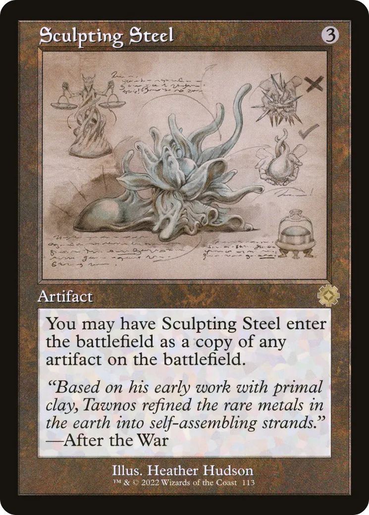 Sculpting Steel — The Brothers' War Retro Artifacts — Magic: The Gathering