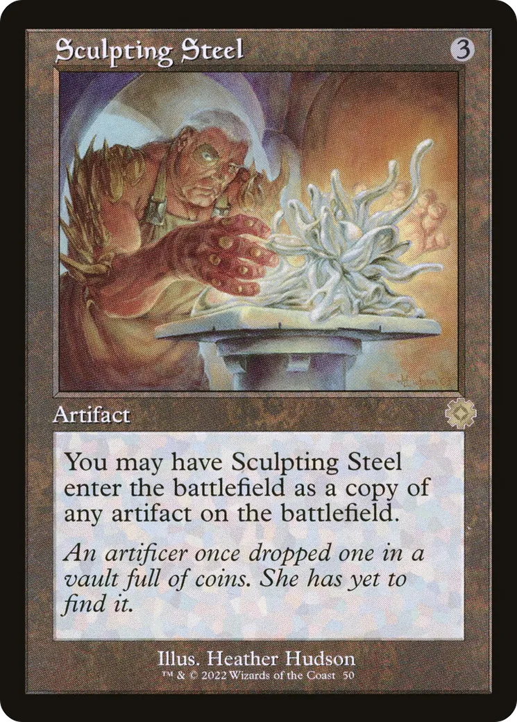 Sculpting Steel — The Brothers' War Retro Artifacts — Magic: The Gathering