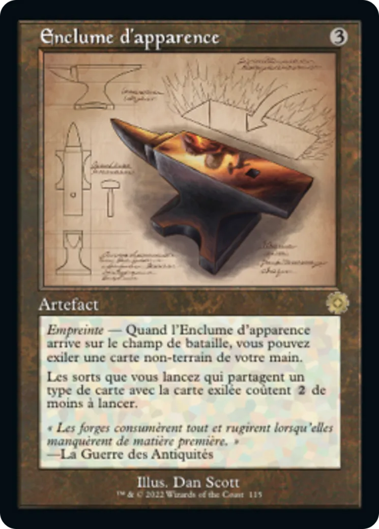 Enclume d'apparence — The Brothers' War Retro Artifacts — Magic: The Gathering