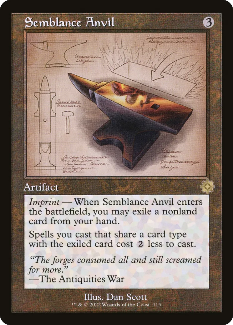Semblance Anvil — The Brothers' War Retro Artifacts — Magic: The Gathering
