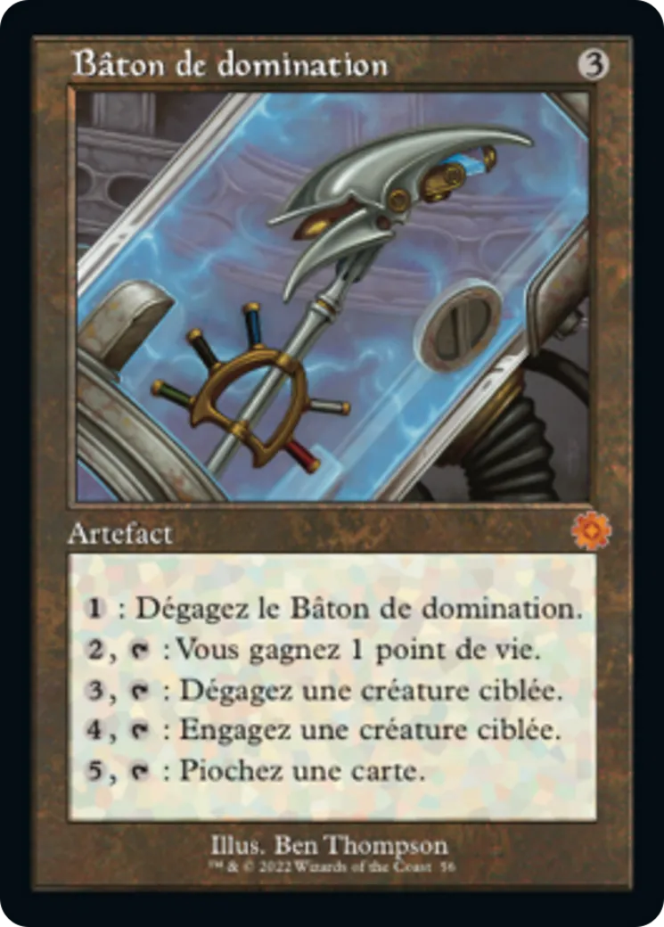 Bâton de domination — The Brothers' War Retro Artifacts — Magic: The Gathering