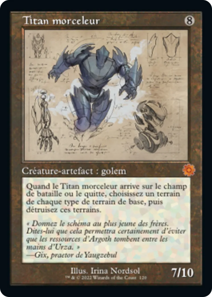 Titan morceleur — The Brothers' War Retro Artifacts — Magic: The Gathering
