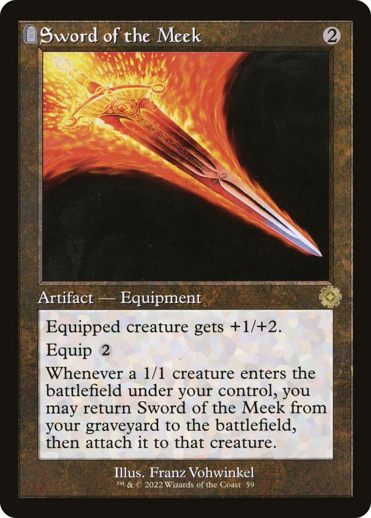 Épée des humbles — The Brothers' War Retro Artifacts — Magic: The Gathering