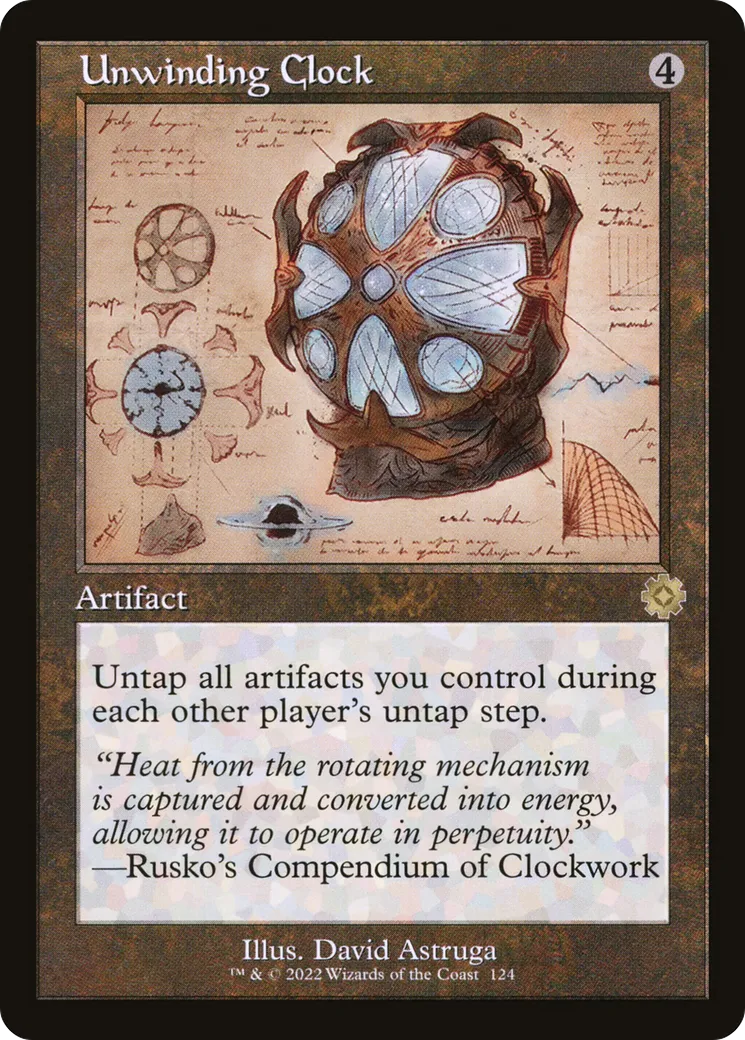 Unwinding Clock — The Brothers' War Retro Artifacts — Magic: The Gathering