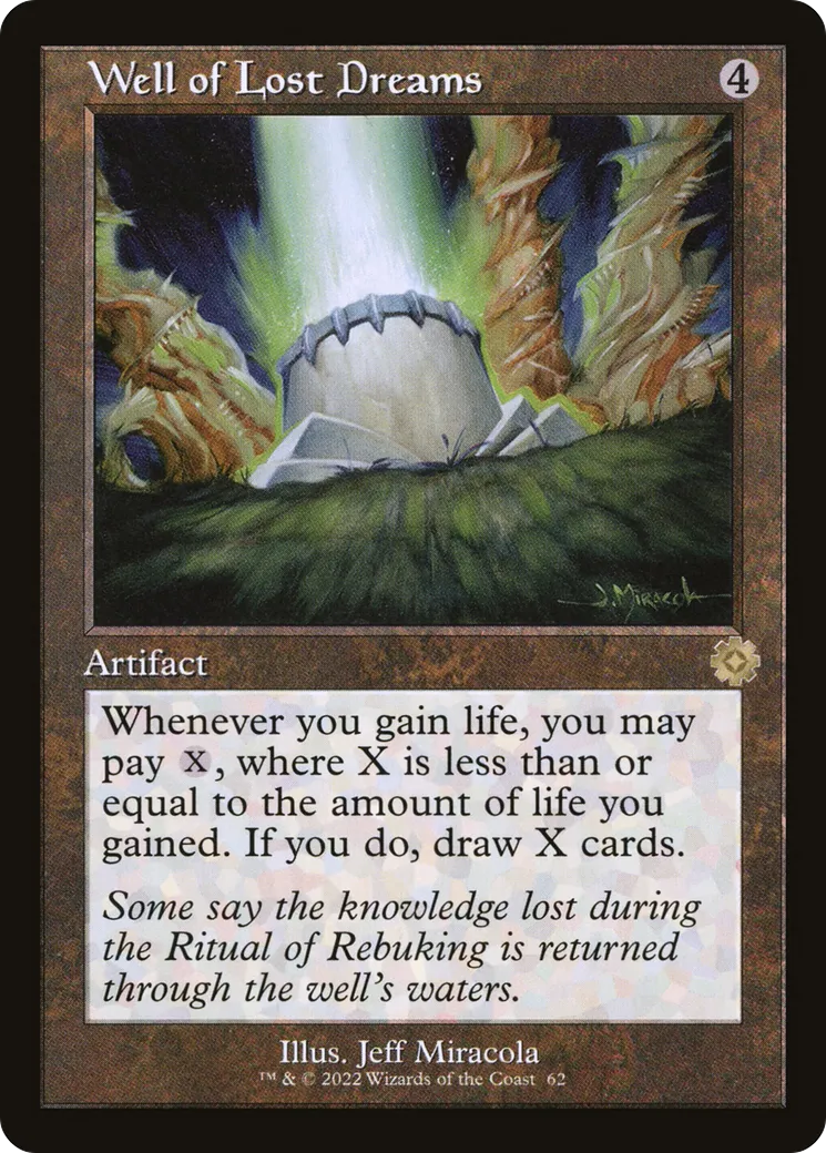 Well of Lost Dreams — The Brothers' War Retro Artifacts — Magic: The Gathering