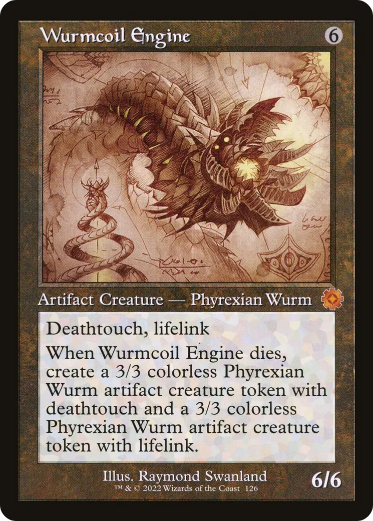 Wurmcoil Engine — The Brothers' War Retro Artifacts — Magic: The Gathering