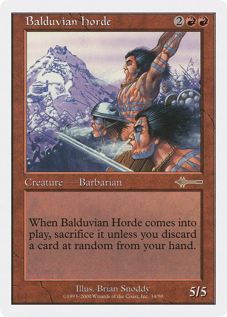 Balduvian Horde — Beatdown Box Set — Magic: The Gathering