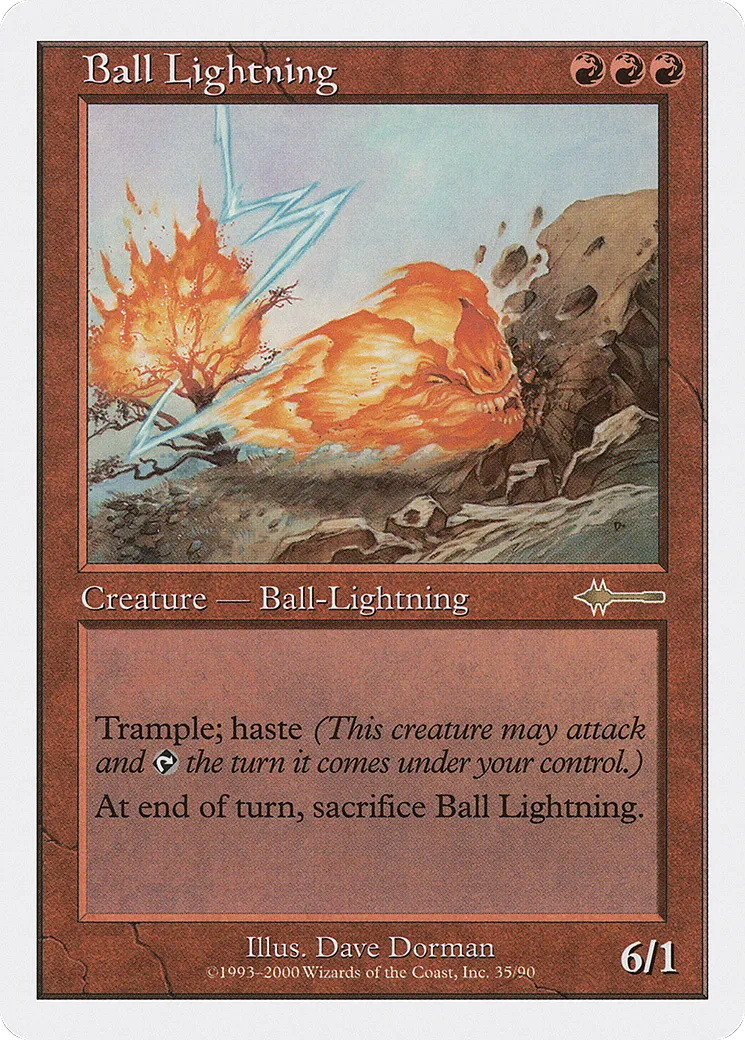 Ball Lightning — Beatdown Box Set — Magic: The Gathering