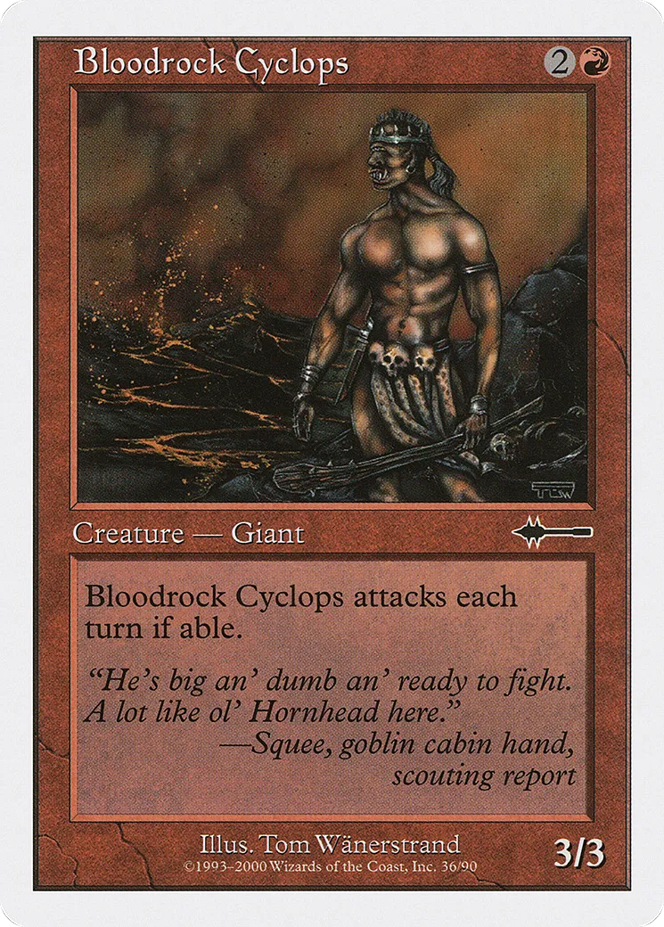 Bloodrock Cyclops — Beatdown Box Set — Magic: The Gathering
