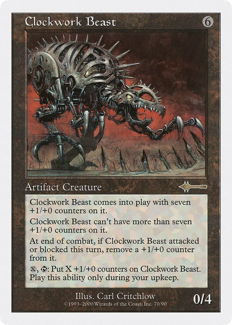 Clockwork Beast — Beatdown Box Set — Magic: The Gathering