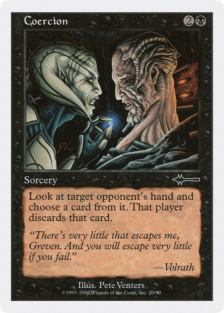 Coercion — Beatdown Box Set — Magic: The Gathering