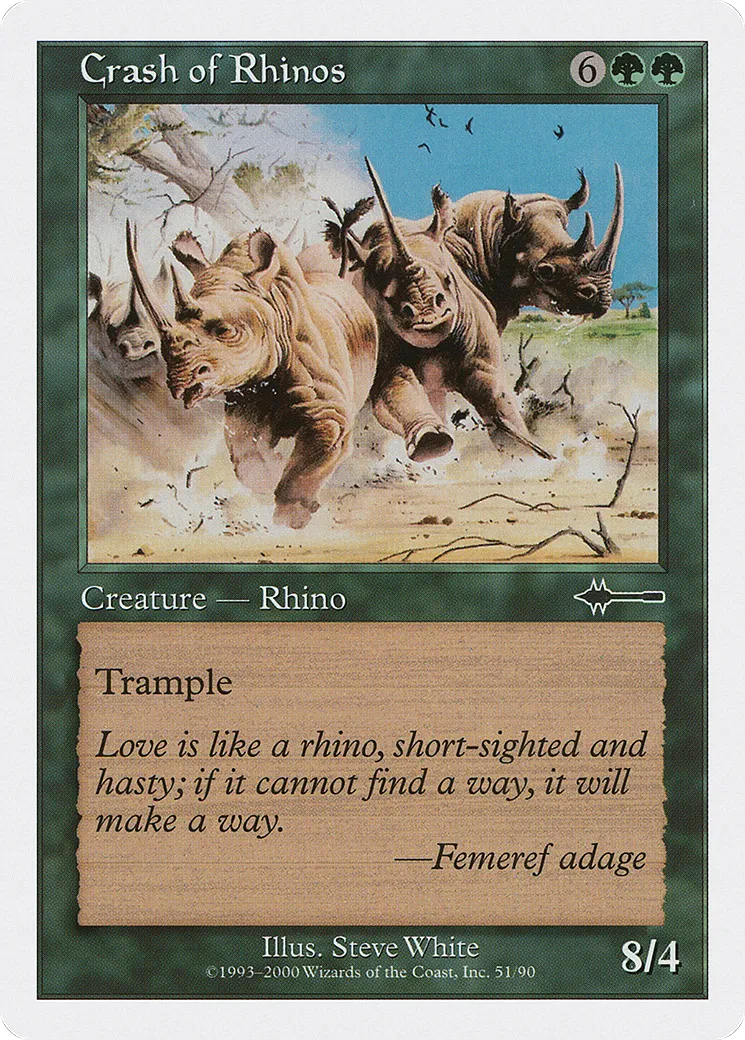 Déferlante de rhinocéros — Beatdown Box Set — Magic: The Gathering