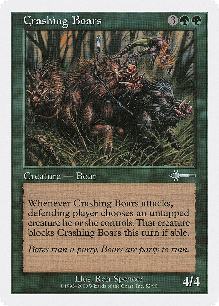 Déferlante de sangliers — Beatdown Box Set — Magic: The Gathering