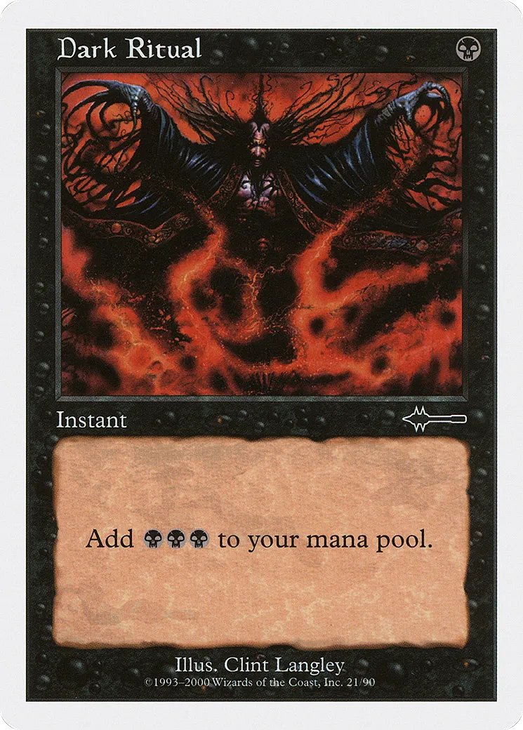 Dark Ritual — Beatdown Box Set — Magic: The Gathering