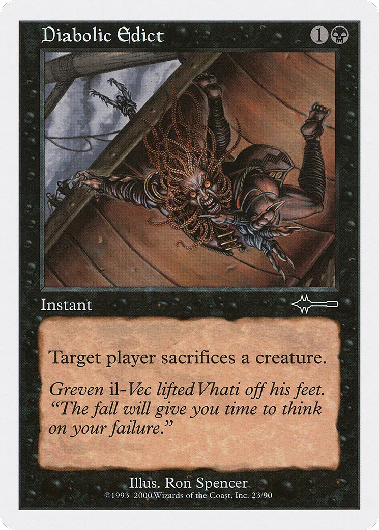Diabolic Edict — Beatdown Box Set — Magic: The Gathering