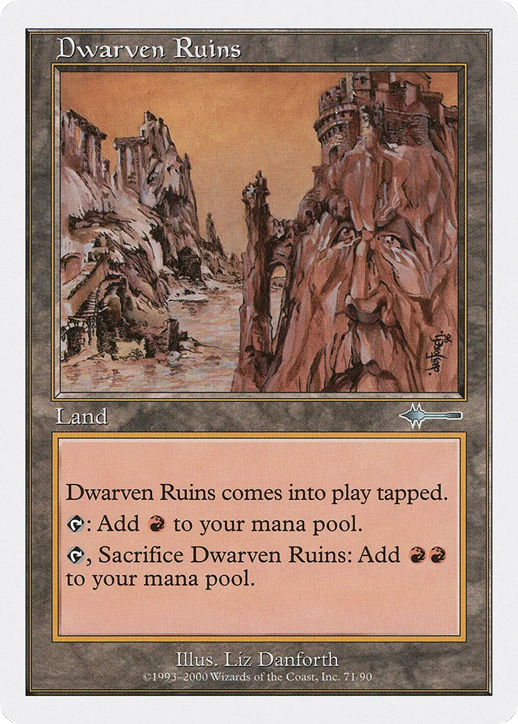 Ruines naines — Beatdown Box Set — Magic: The Gathering
