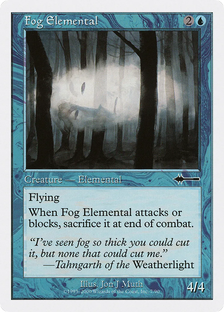 Fog Elemental — Beatdown Box Set — Magic: The Gathering