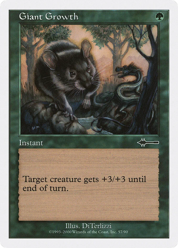 Giant Growth — Beatdown Box Set — Magic: The Gathering