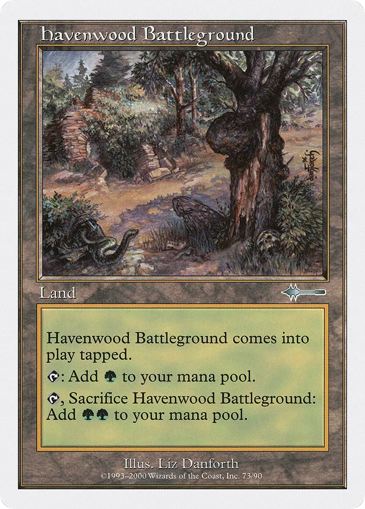 Havenwood Battleground — Beatdown Box Set — Magic: The Gathering