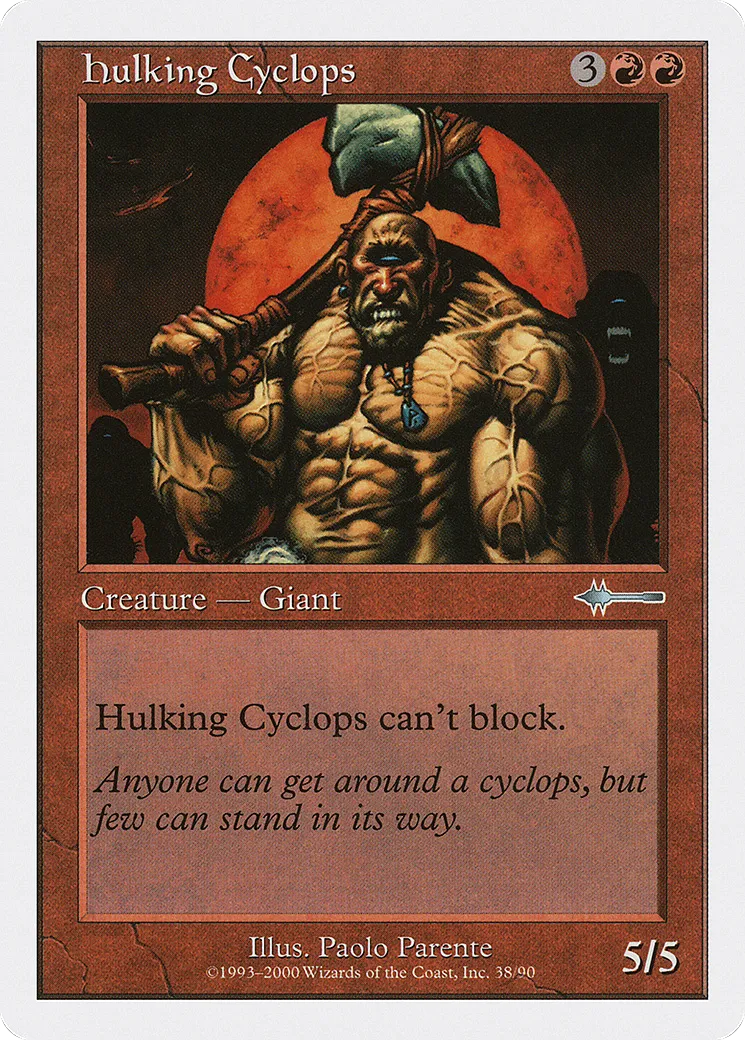 Cyclope lourdaud — Beatdown Box Set — Magic: The Gathering