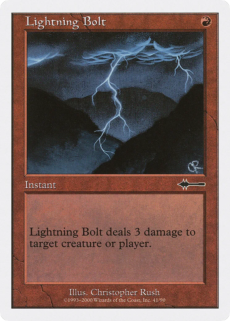 Lightning Bolt — Beatdown Box Set — Magic: The Gathering