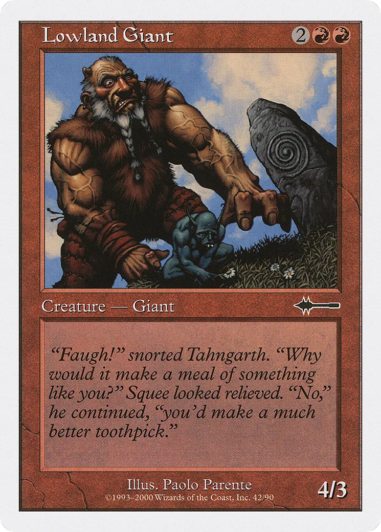 Lowland Giant — Beatdown Box Set — Magic: The Gathering
