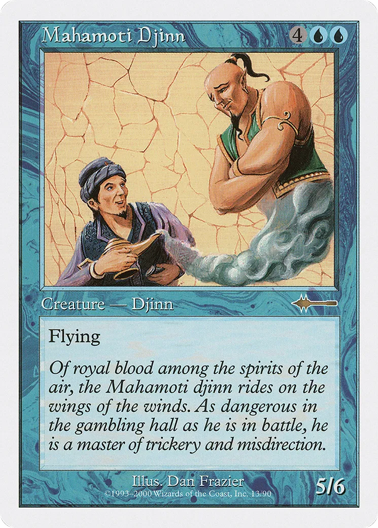 Mahamoti Djinn — Beatdown Box Set — Magic: The Gathering