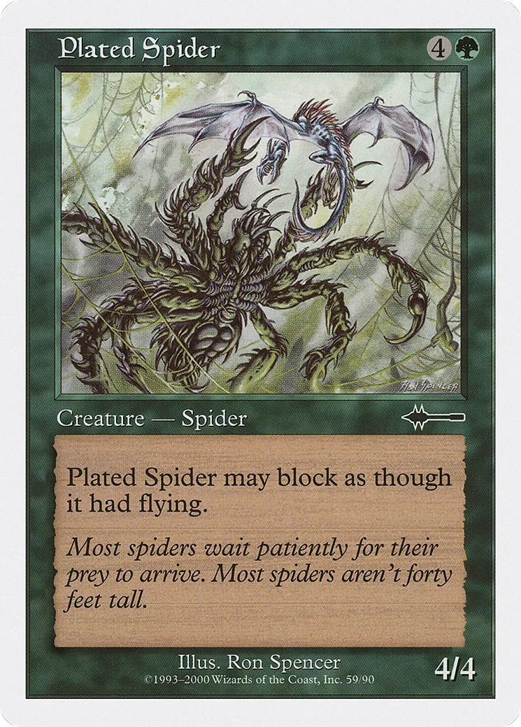 Araignée à Plaques — Beatdown Box Set — Magic: The Gathering