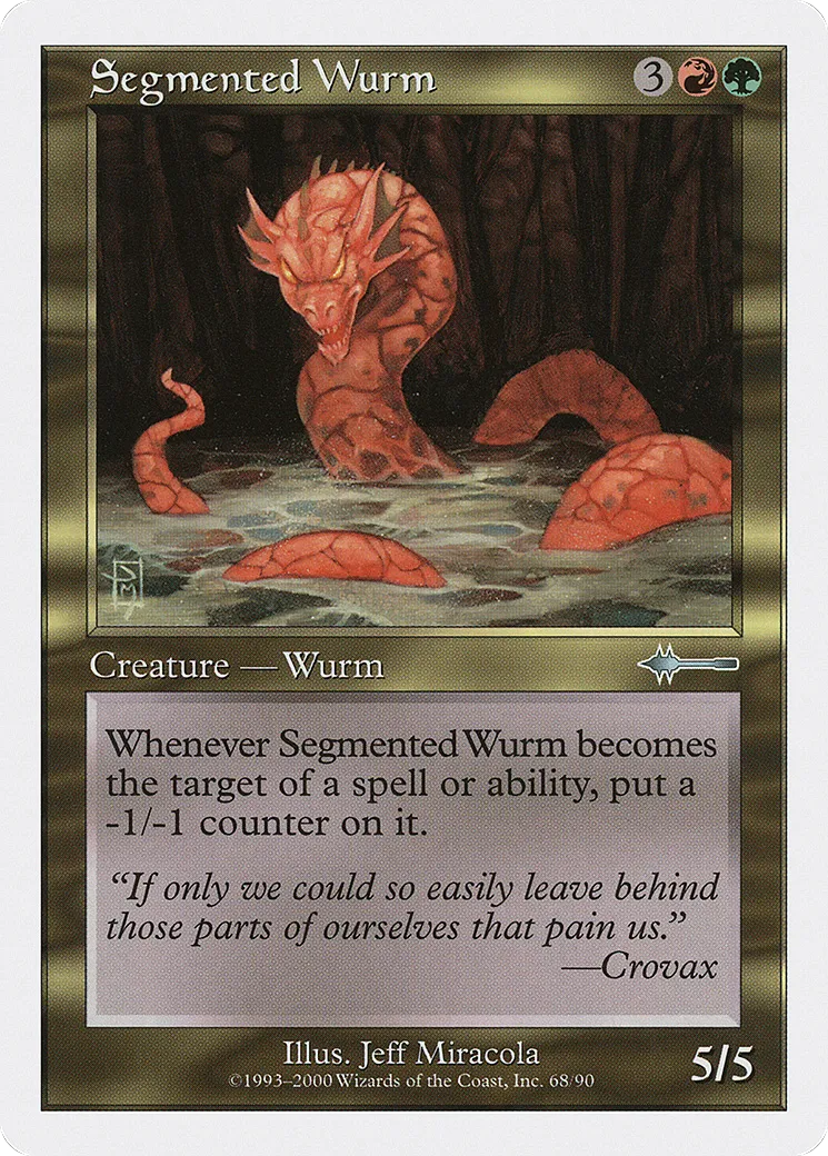 Guivre segmentée — Beatdown Box Set — Magic: The Gathering