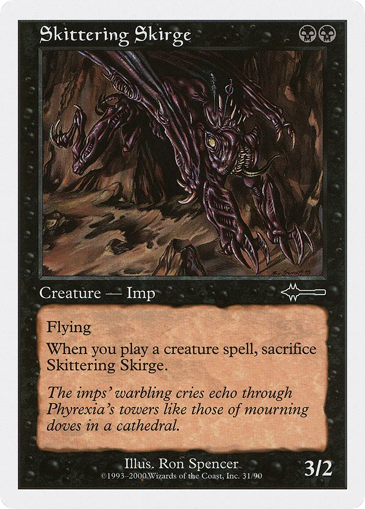 Skittering Skirge — Beatdown Box Set — Magic: The Gathering