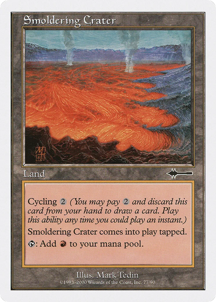 Smoldering Crater — Beatdown Box Set — Magic: The Gathering