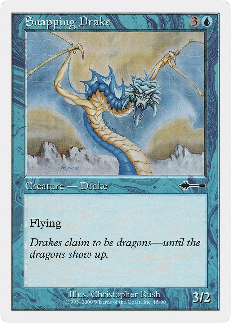 Snapping Drake — Beatdown Box Set — Magic: The Gathering