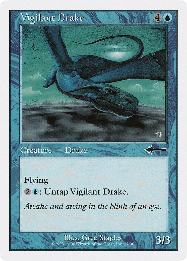 Vigilant Drake — Beatdown Box Set — Magic: The Gathering
